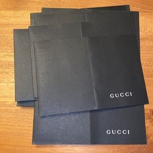 Gucci receipt card